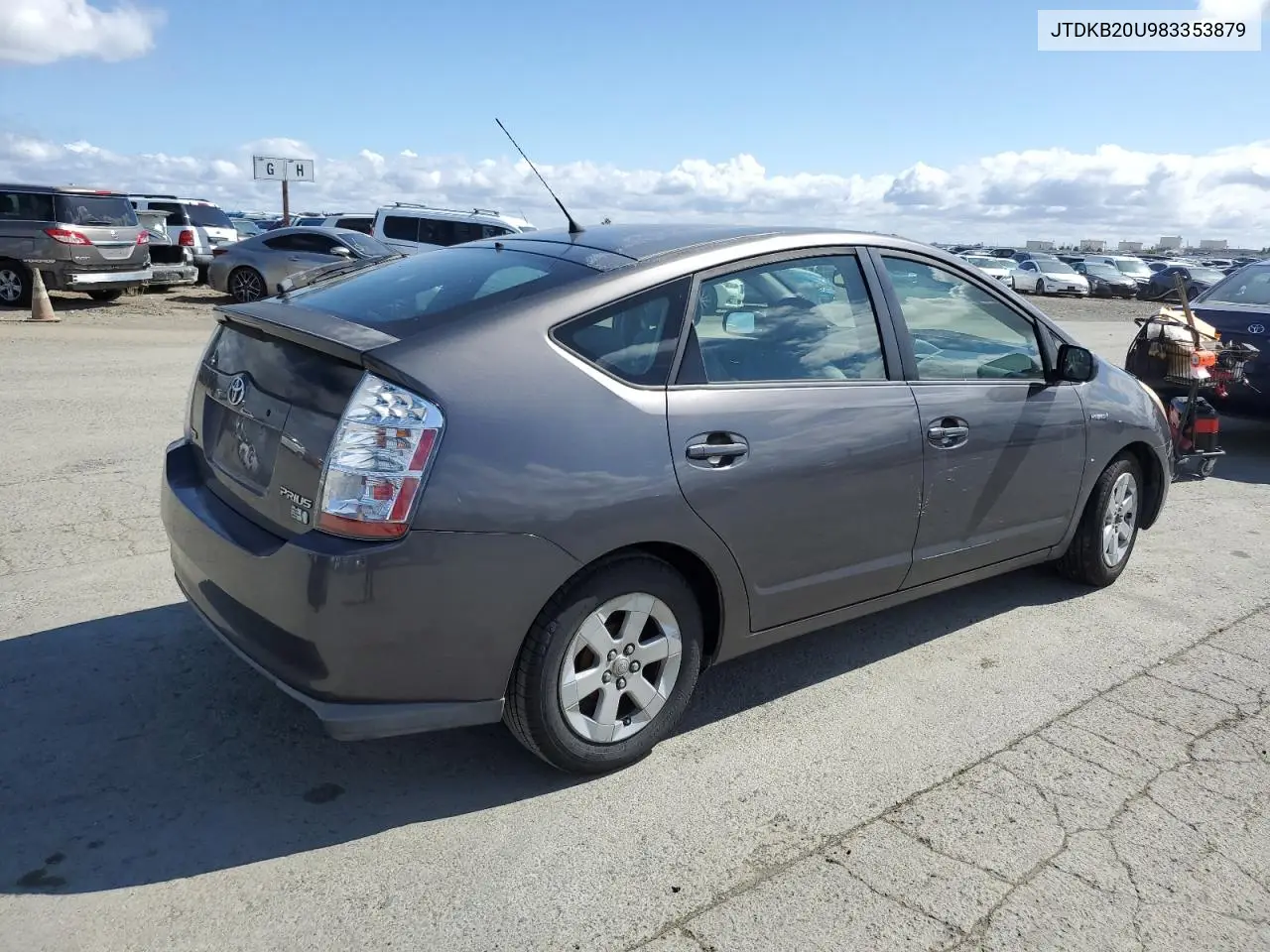 2008 Toyota Prius VIN: JTDKB20U983353879 Lot: 56658275