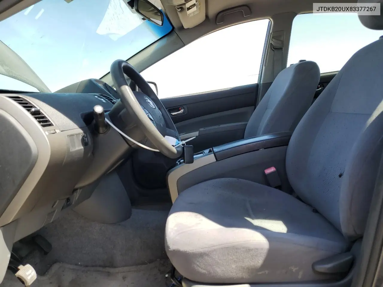 2008 Toyota Prius VIN: JTDKB20UX83377267 Lot: 56704785