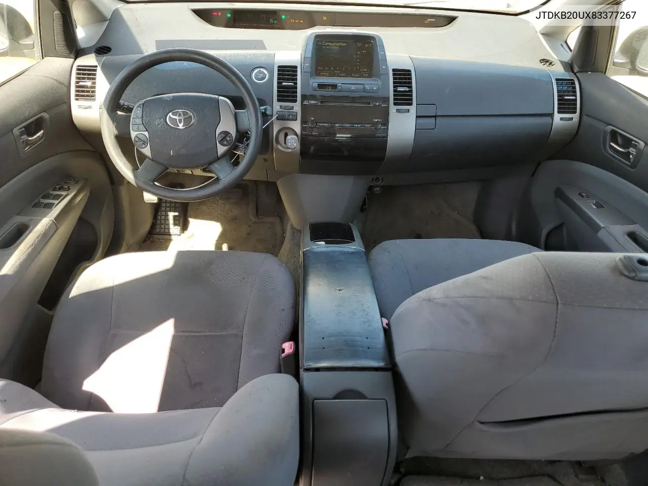 2008 Toyota Prius VIN: JTDKB20UX83377267 Lot: 56704785