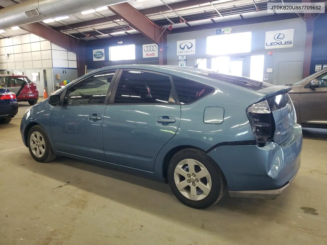 2008 Toyota Prius VIN: JTDKB20U887709652 Lot: 56728415
