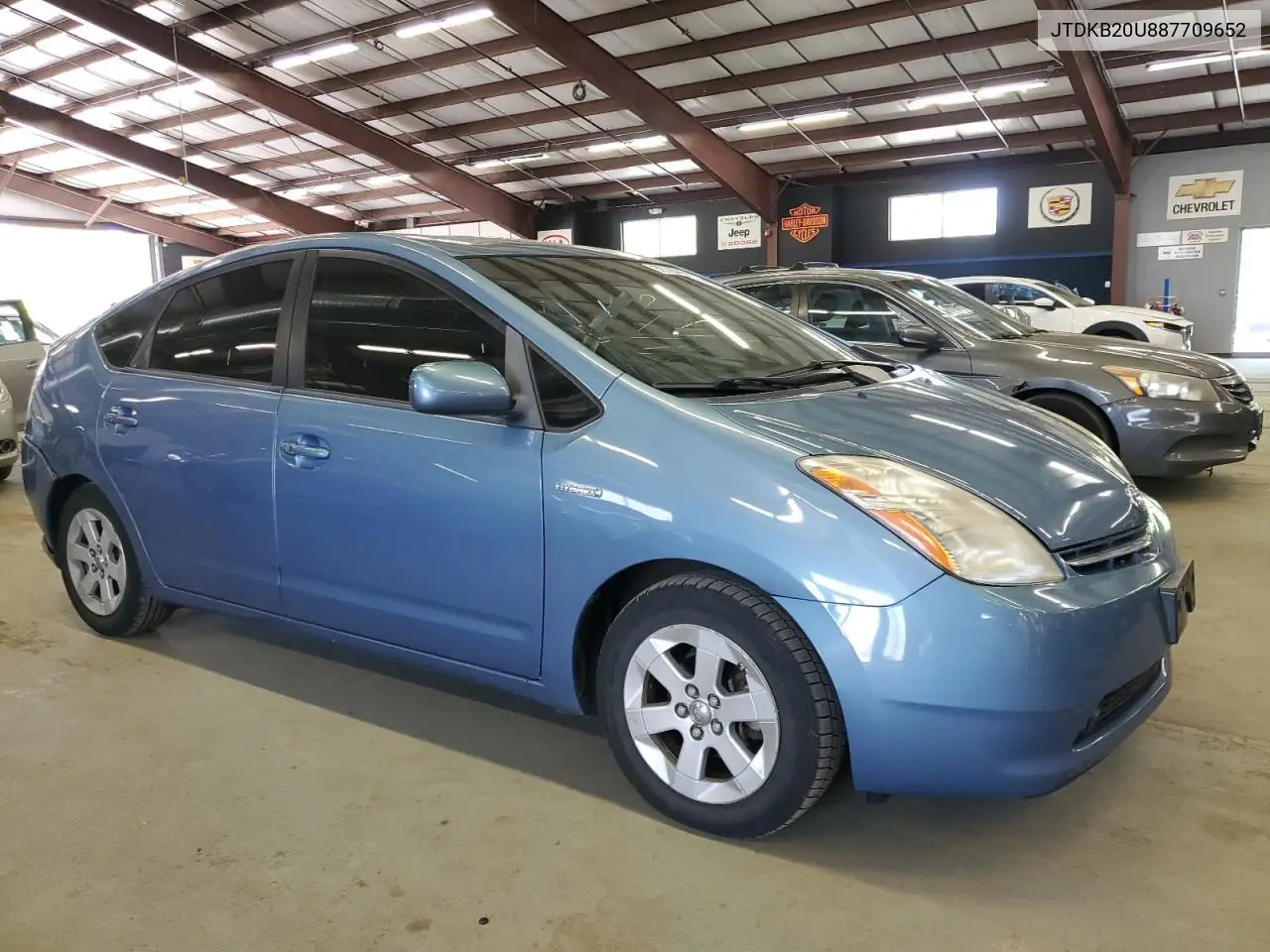 2008 Toyota Prius VIN: JTDKB20U887709652 Lot: 56728415