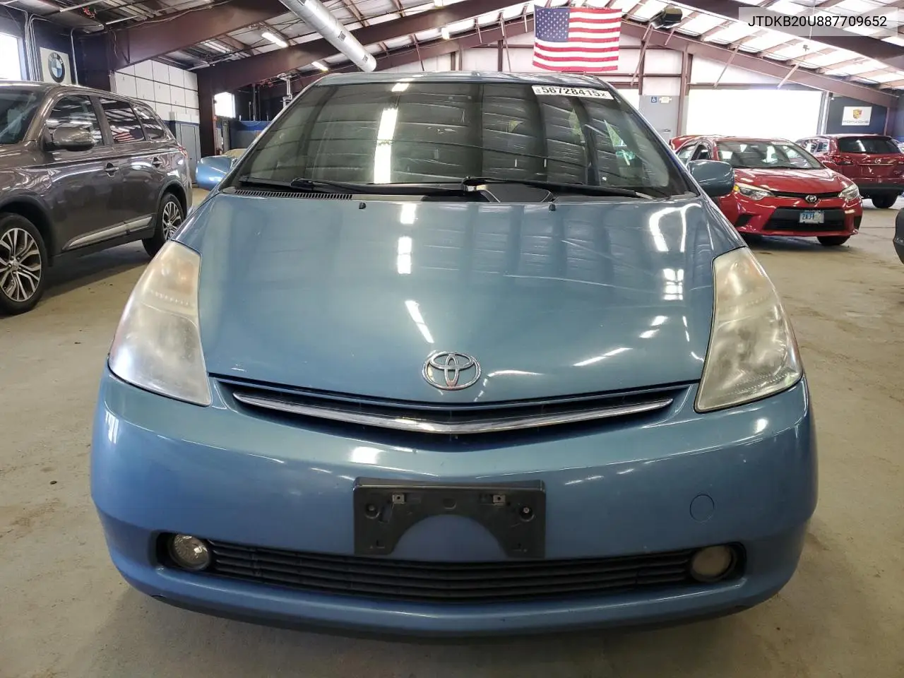 2008 Toyota Prius VIN: JTDKB20U887709652 Lot: 56728415