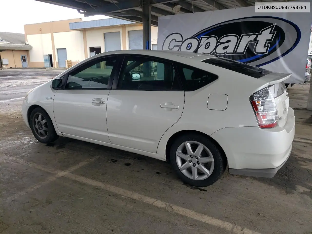 2008 Toyota Prius VIN: JTDKB20U887798784 Lot: 56763765