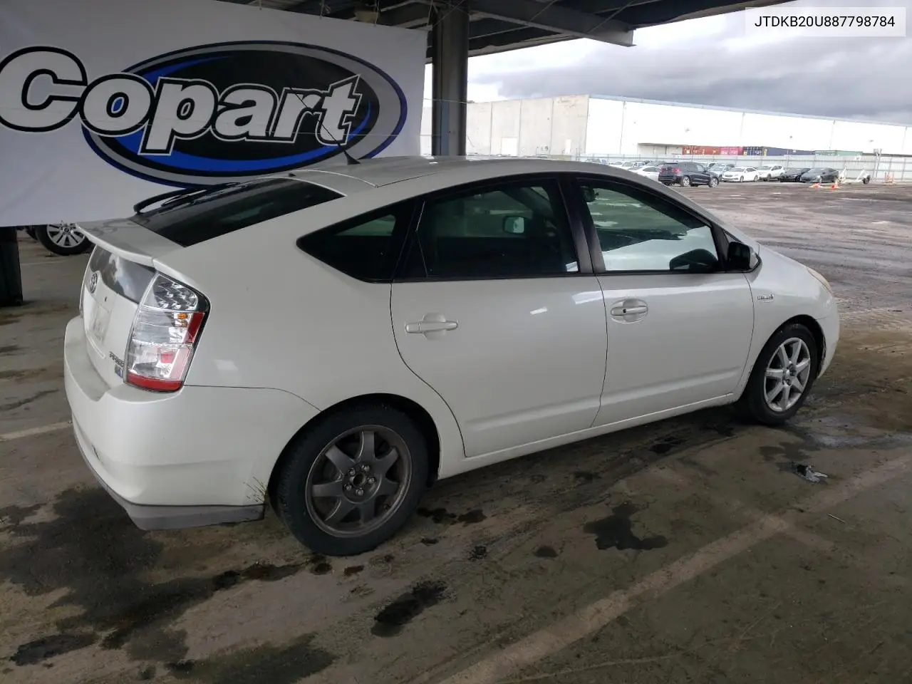 2008 Toyota Prius VIN: JTDKB20U887798784 Lot: 56763765