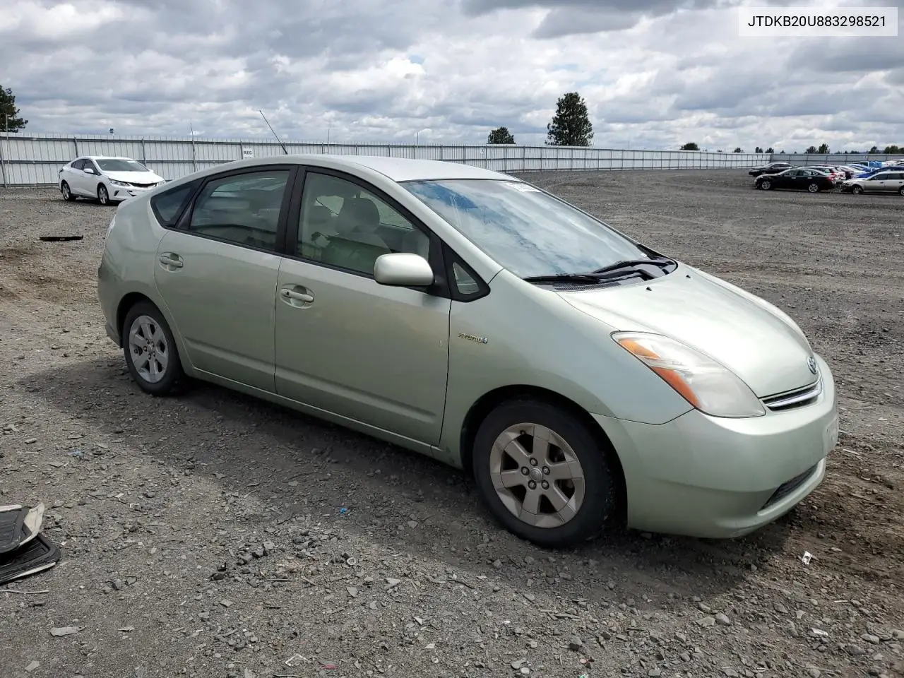 2008 Toyota Prius VIN: JTDKB20U883298521 Lot: 57088005