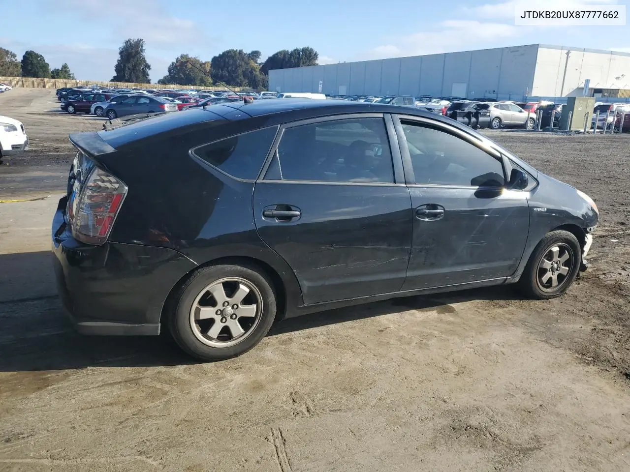 2008 Toyota Prius VIN: JTDKB20UX87777662 Lot: 57112575