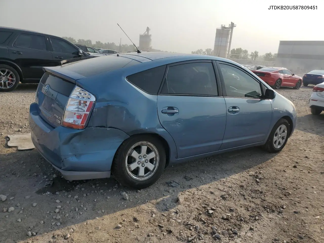 2008 Toyota Prius VIN: JTDKB20U587809451 Lot: 59229395
