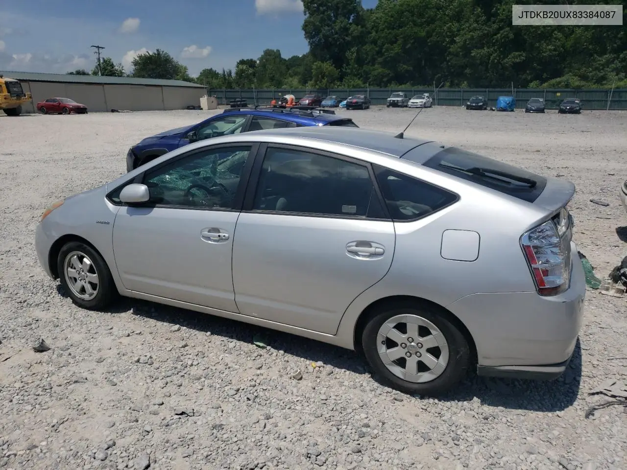2008 Toyota Prius VIN: JTDKB20UX83384087 Lot: 62411145