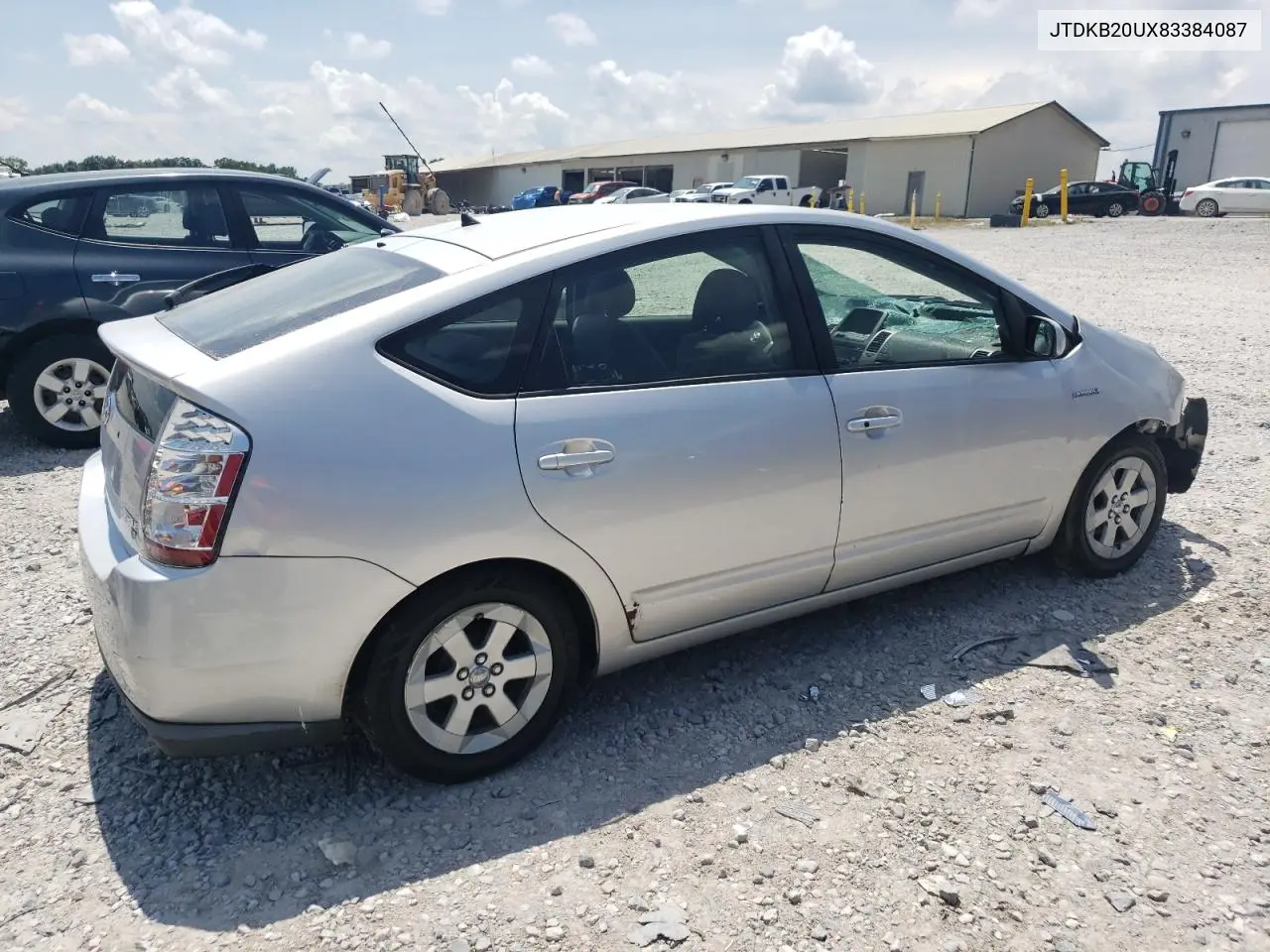 2008 Toyota Prius VIN: JTDKB20UX83384087 Lot: 62411145