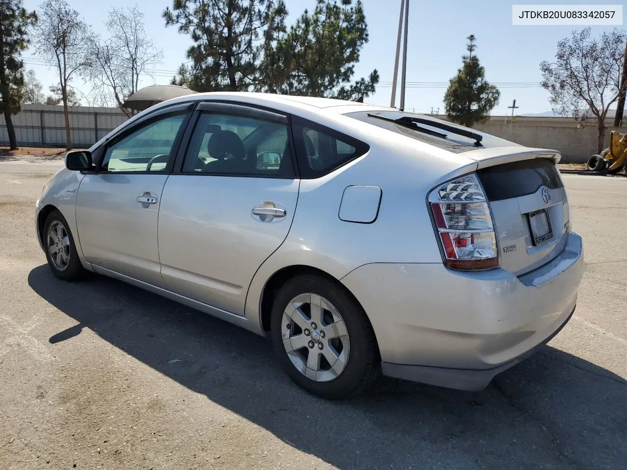 2008 Toyota Prius VIN: JTDKB20U083342057 Lot: 62604975