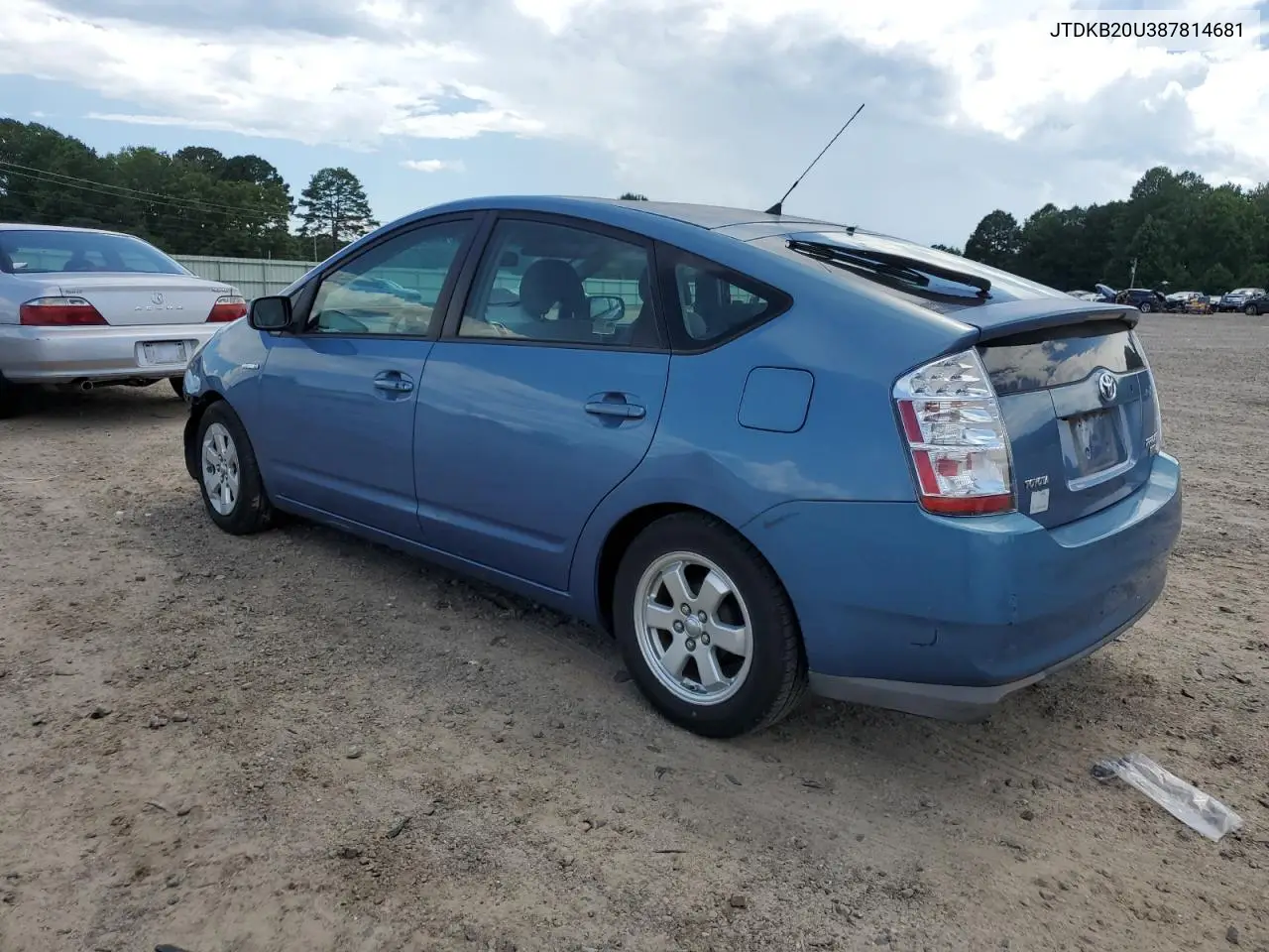 2008 Toyota Prius VIN: JTDKB20U387814681 Lot: 63088895