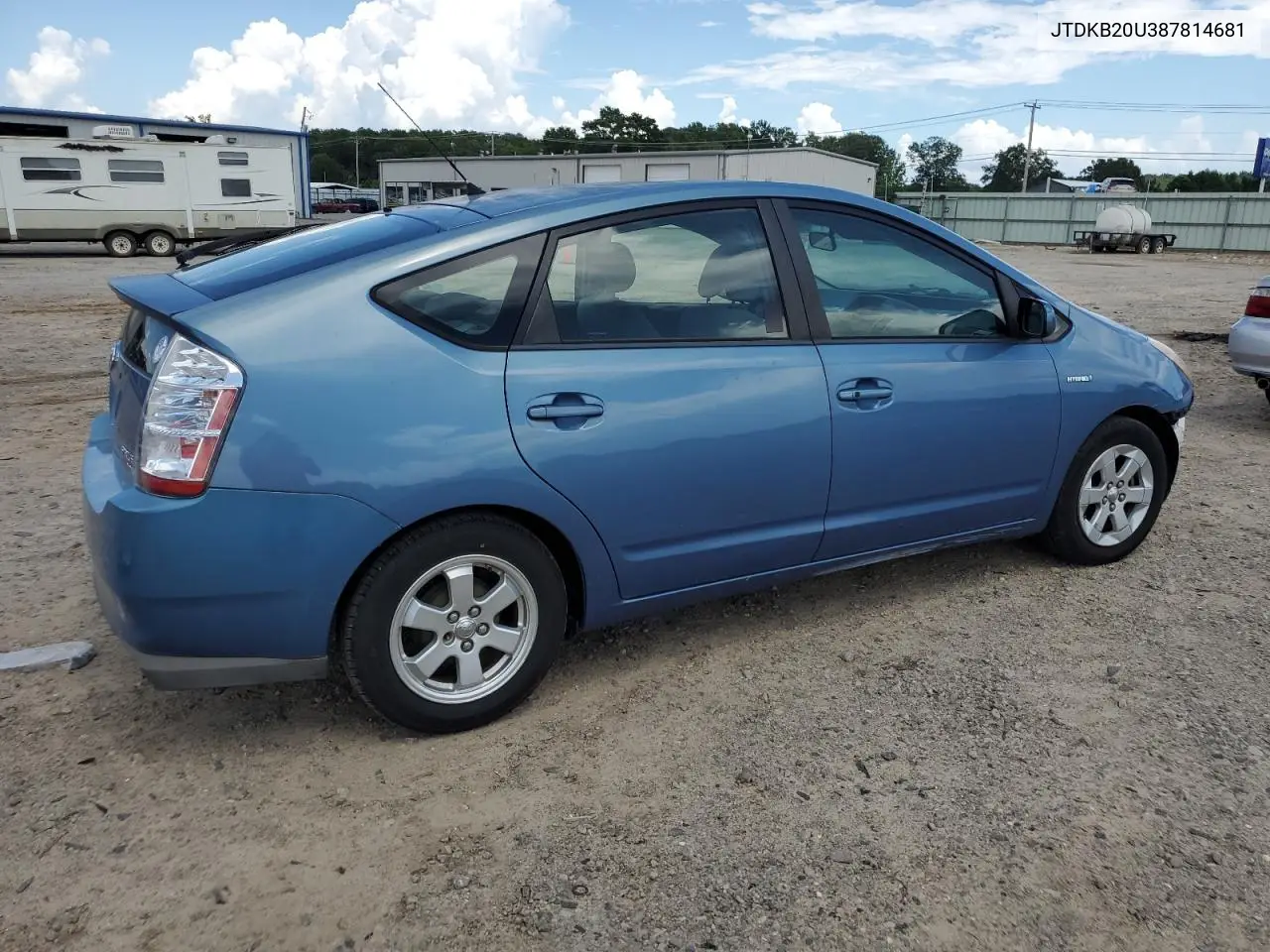 2008 Toyota Prius VIN: JTDKB20U387814681 Lot: 63088895