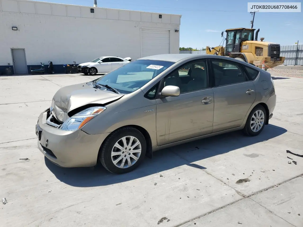 2008 Toyota Prius VIN: JTDKB20U687708466 Lot: 63089405