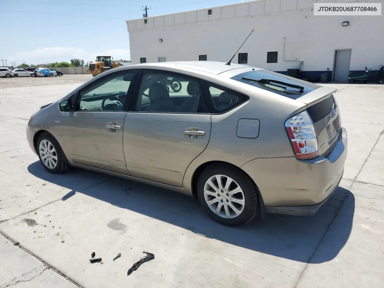 2008 Toyota Prius VIN: JTDKB20U687708466 Lot: 63089405