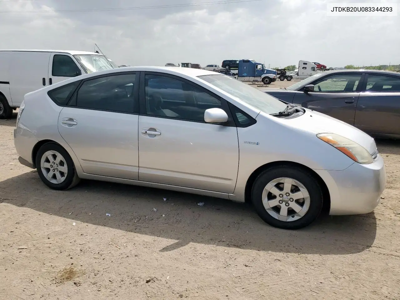 2008 Toyota Prius VIN: JTDKB20U083344293 Lot: 63340635
