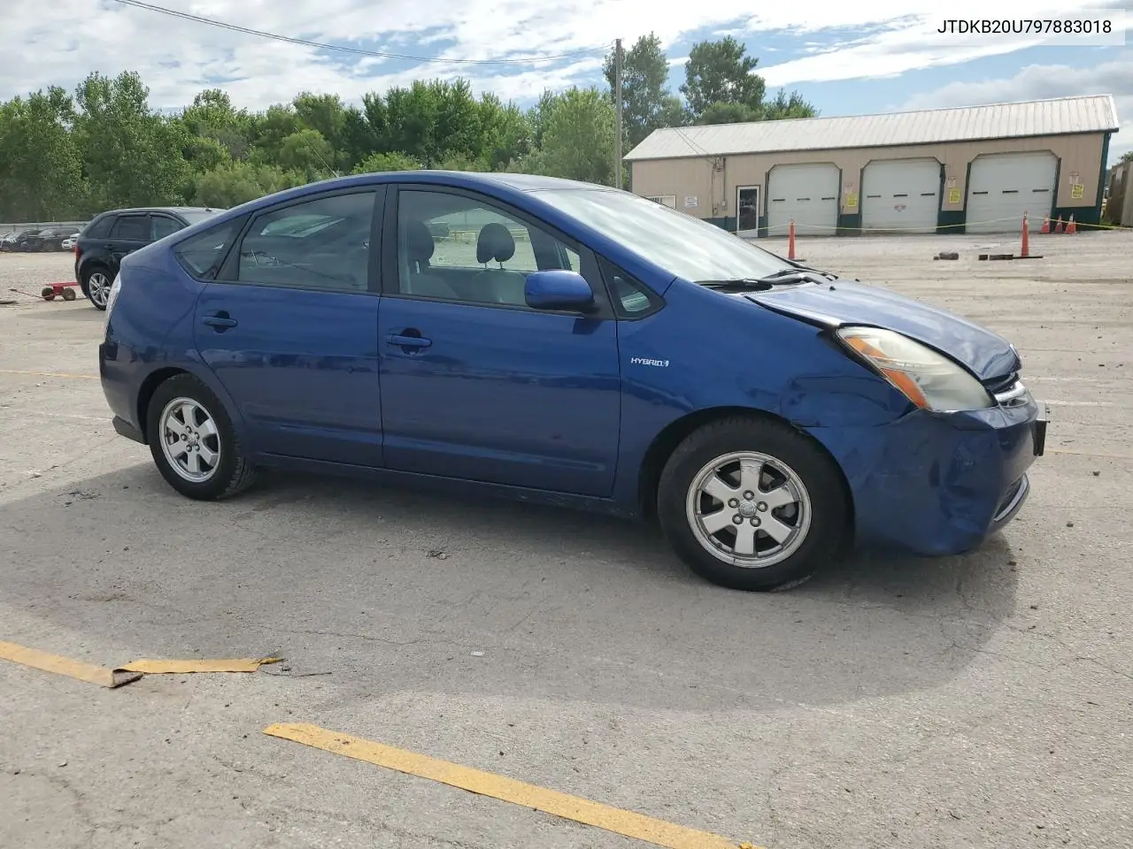 2009 Toyota Prius VIN: JTDKB20U797883018 Lot: 62836895