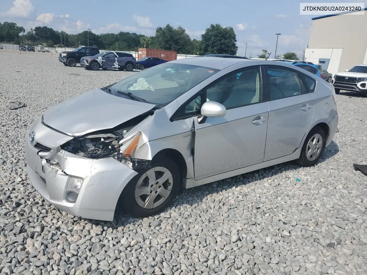 2010 Toyota Prius VIN: JTDKN3DU2A0243240 Lot: 55899945