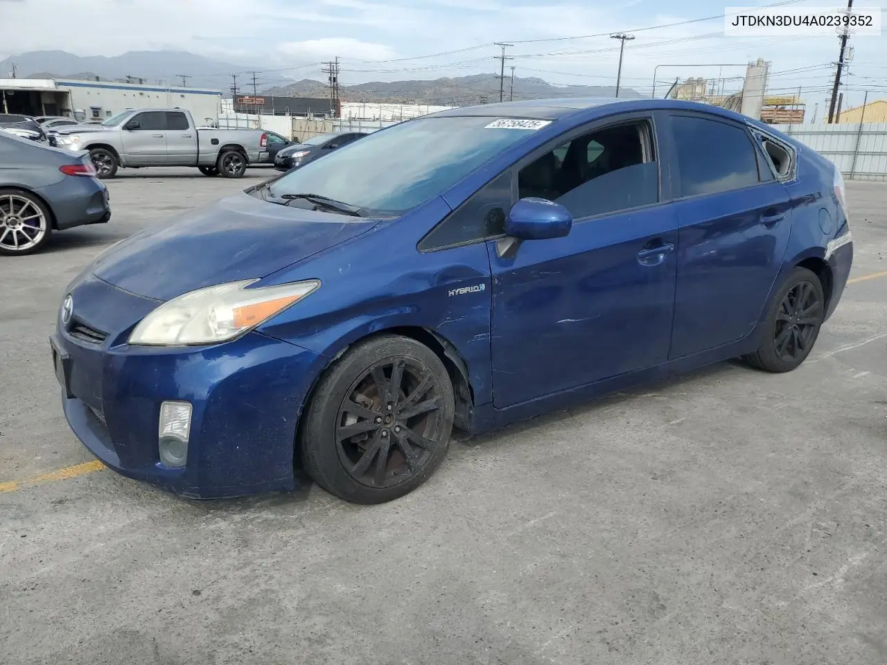 2010 Toyota Prius VIN: JTDKN3DU4A0239352 Lot: 56758425