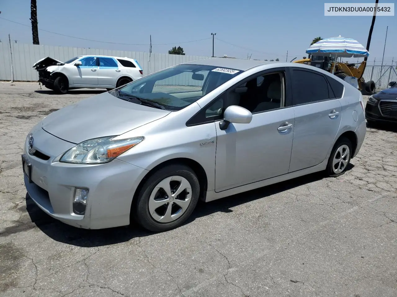 2010 Toyota Prius VIN: JTDKN3DU0A0015432 Lot: 62692935