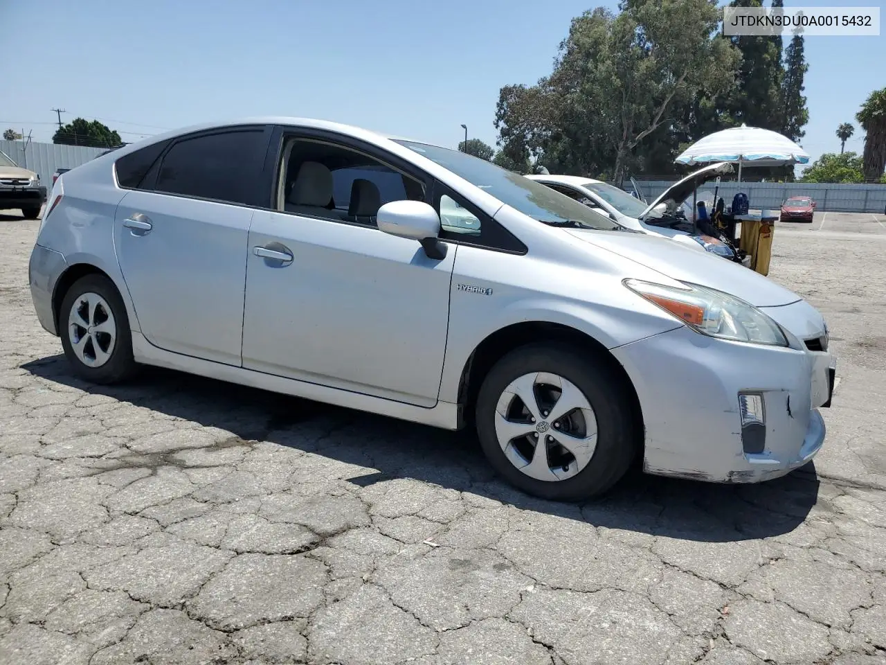 2010 Toyota Prius VIN: JTDKN3DU0A0015432 Lot: 62692935