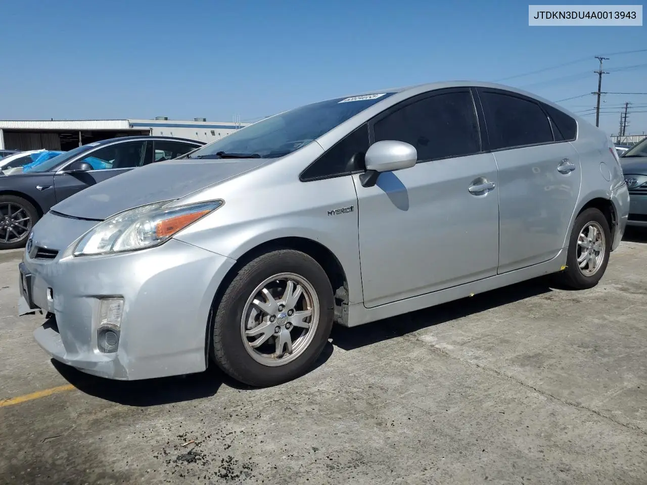 2010 Toyota Prius VIN: JTDKN3DU4A0013943 Lot: 63034035