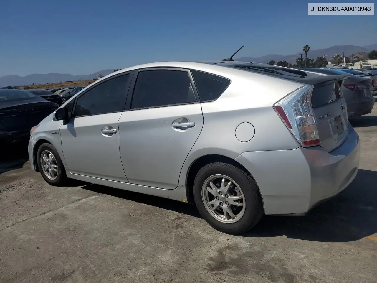 2010 Toyota Prius VIN: JTDKN3DU4A0013943 Lot: 63034035