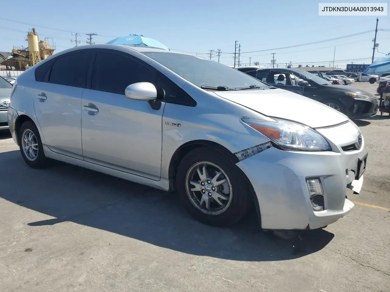 2010 Toyota Prius VIN: JTDKN3DU4A0013943 Lot: 63034035