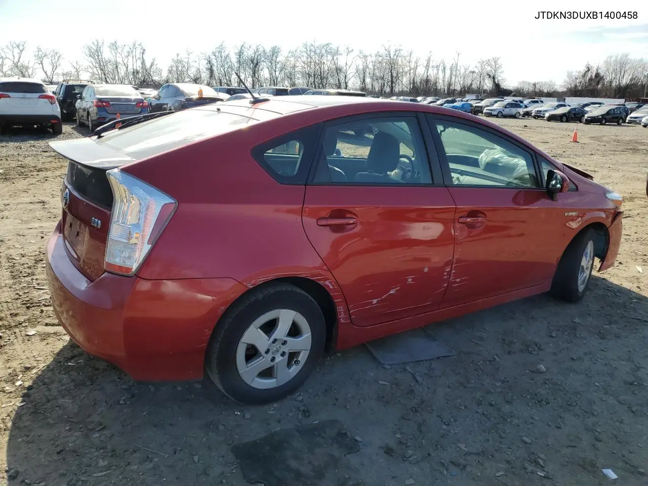 2011 Toyota Prius VIN: JTDKN3DUXB1400458 Lot: 46827805