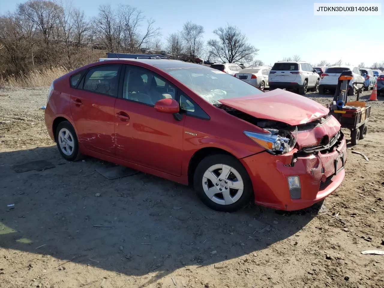 2011 Toyota Prius VIN: JTDKN3DUXB1400458 Lot: 46827805