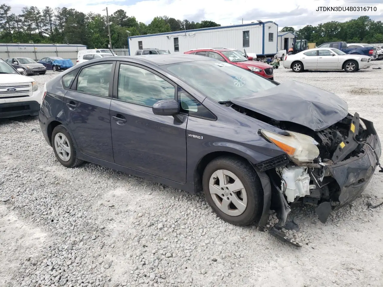 2011 Toyota Prius VIN: JTDKN3DU4B0316710 Lot: 55755025