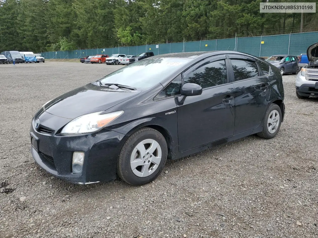 2011 Toyota Prius VIN: JTDKN3DU8B5310198 Lot: 56748015