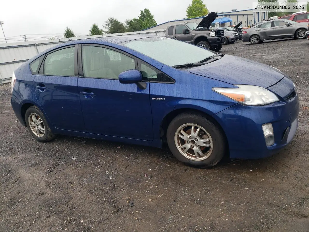 2011 Toyota Prius VIN: JTDKN3DU4B0312625 Lot: 56823185