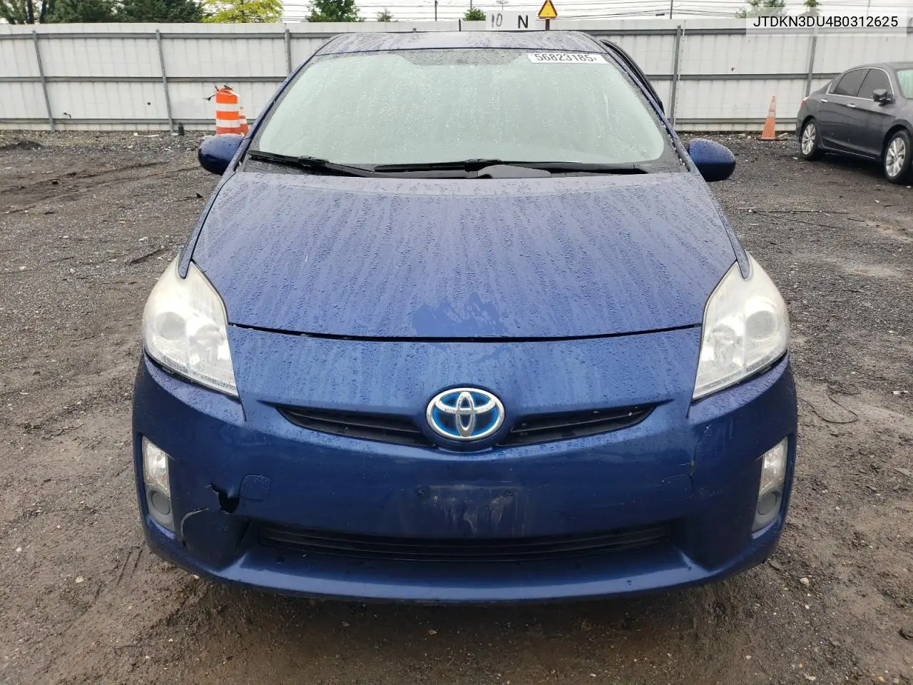 2011 Toyota Prius VIN: JTDKN3DU4B0312625 Lot: 56823185