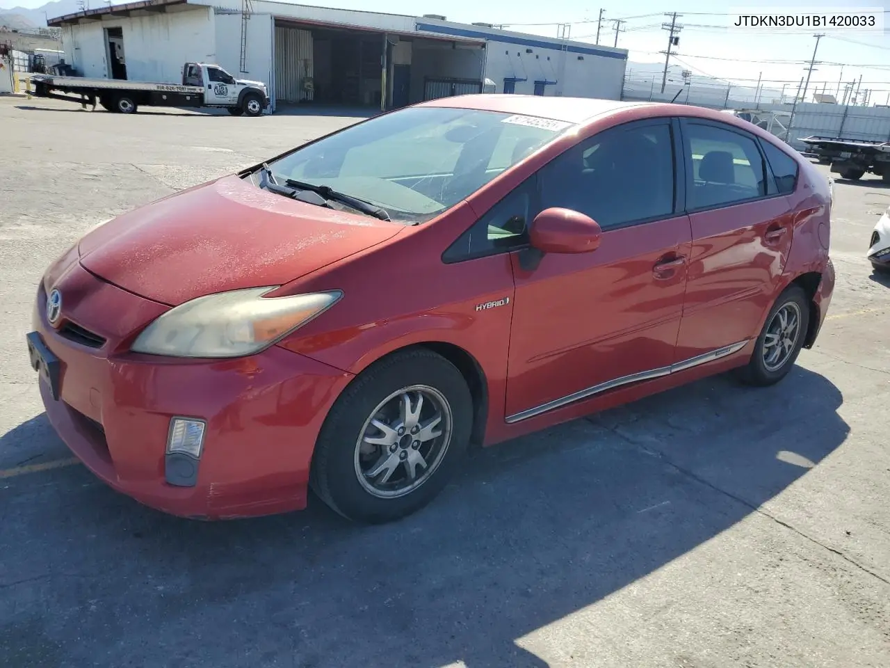 2011 Toyota Prius VIN: JTDKN3DU1B1420033 Lot: 57145255