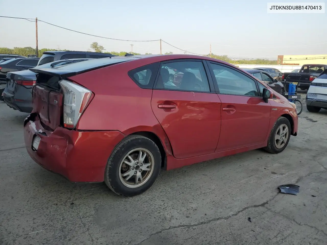 2011 Toyota Prius VIN: JTDKN3DU8B1470413 Lot: 59704765