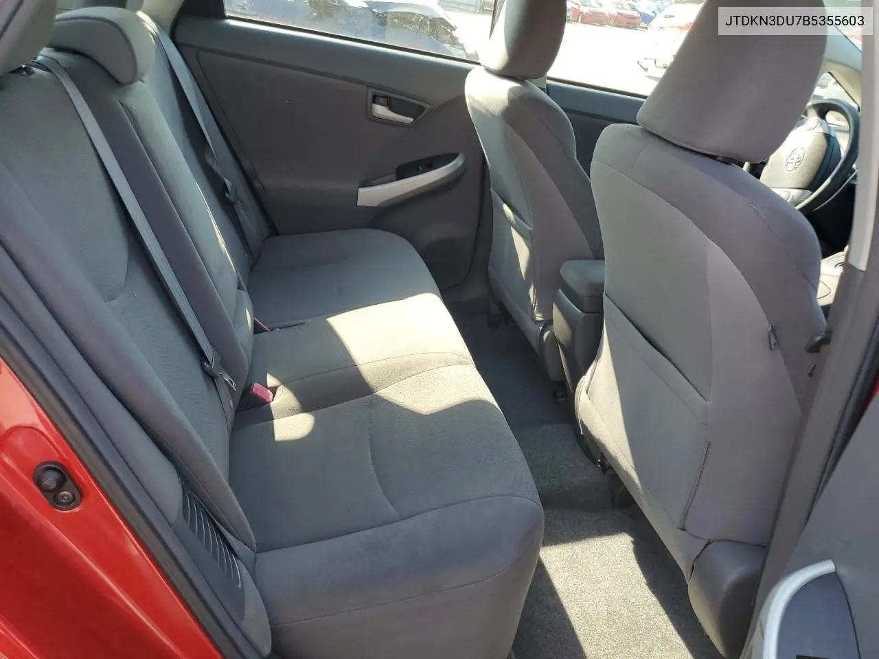2011 Toyota Prius VIN: JTDKN3DU7B5355603 Lot: 62055535