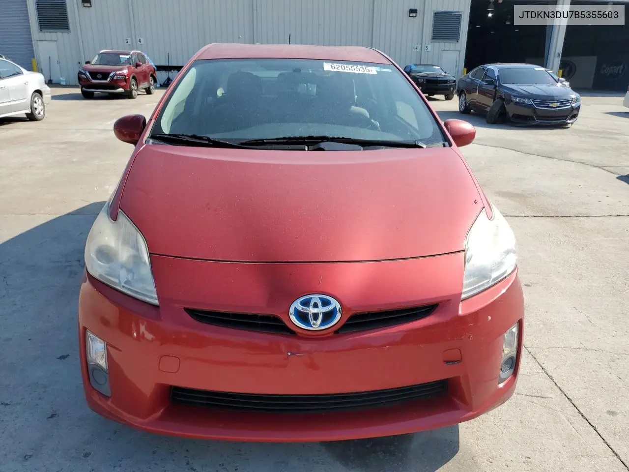 2011 Toyota Prius VIN: JTDKN3DU7B5355603 Lot: 62055535
