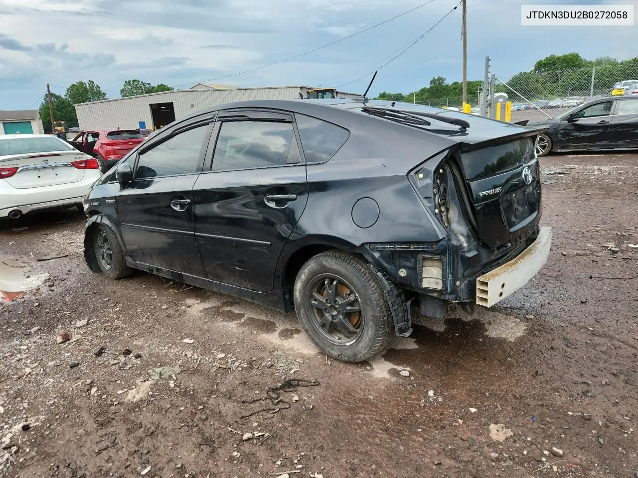 2011 Toyota Prius VIN: JTDKN3DU2B0272058 Lot: 62276555