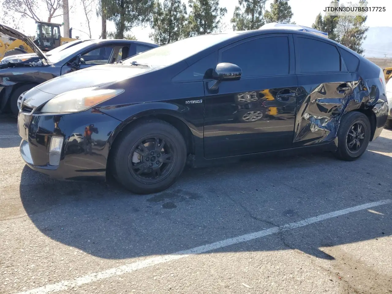 2011 Toyota Prius VIN: JTDKN3DU7B5317725 Lot: 62935455