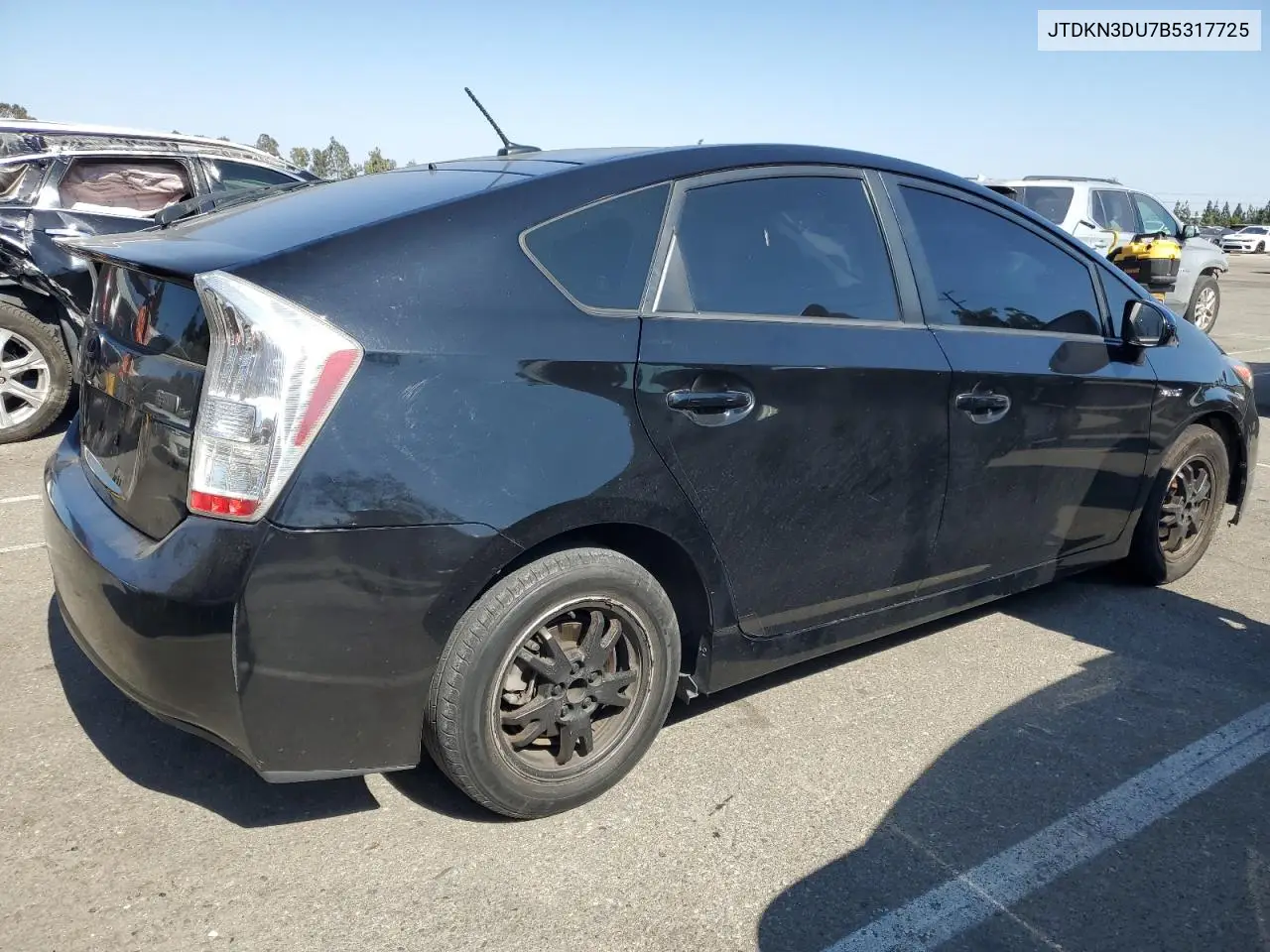 2011 Toyota Prius VIN: JTDKN3DU7B5317725 Lot: 62935455