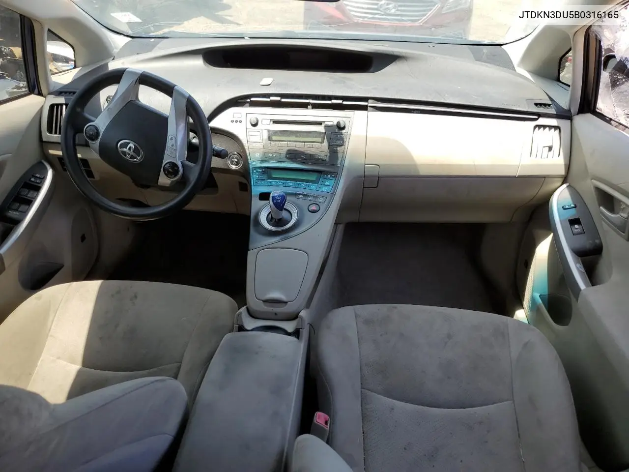 2011 Toyota Prius VIN: JTDKN3DU5B0316165 Lot: 62958485