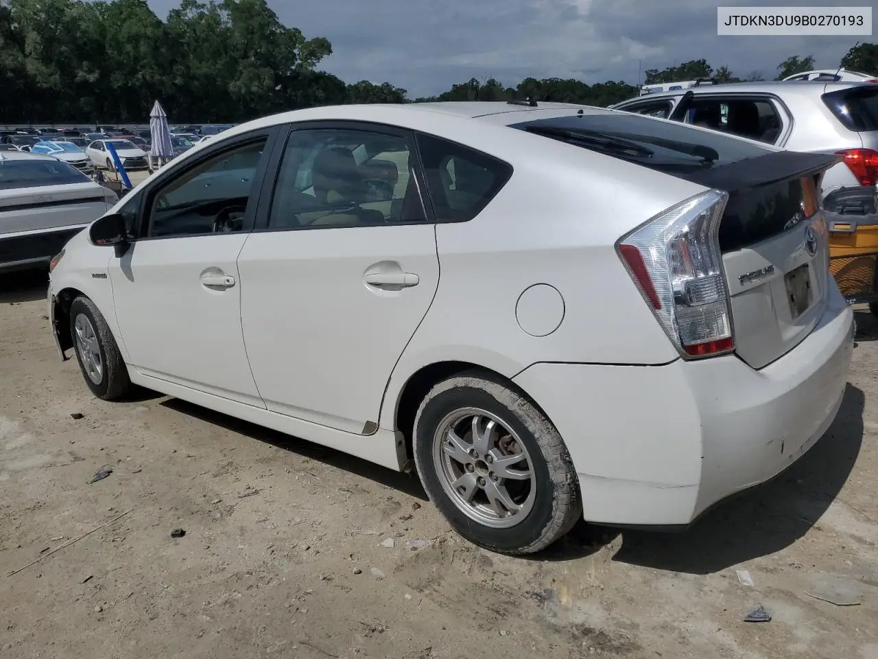 2011 Toyota Prius VIN: JTDKN3DU9B0270193 Lot: 63091445