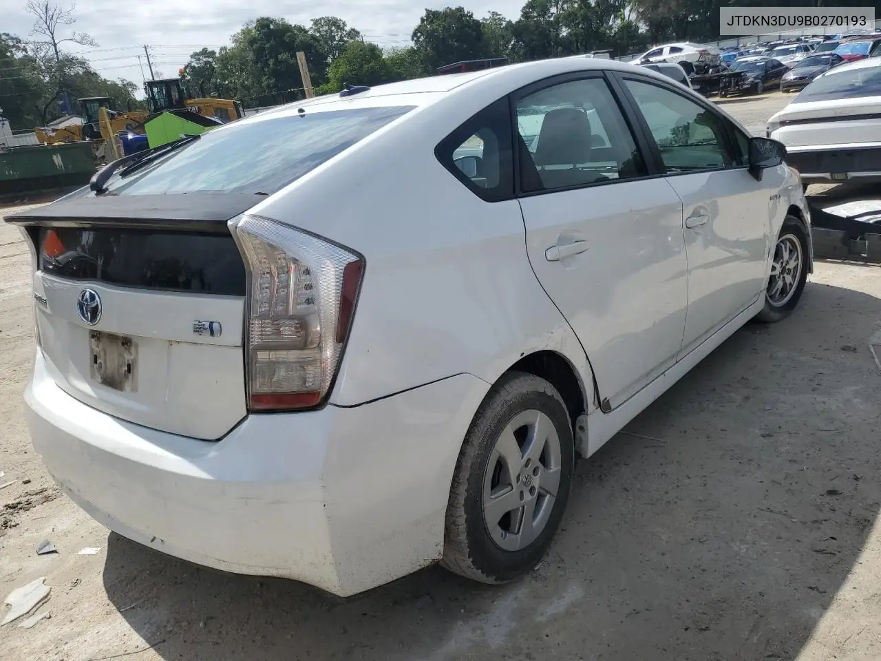 2011 Toyota Prius VIN: JTDKN3DU9B0270193 Lot: 63091445