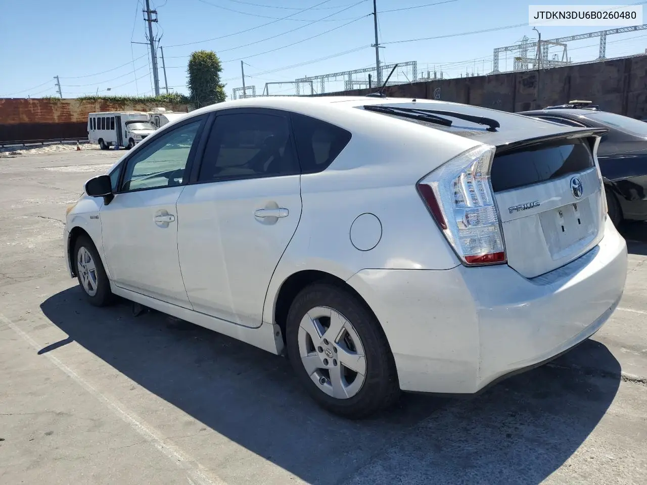 2011 Toyota Prius VIN: JTDKN3DU6B0260480 Lot: 63123005