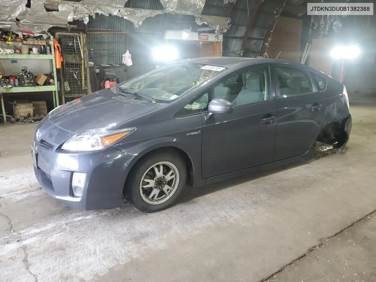 2011 Toyota Prius VIN: JTDKN3DU0B1382388 Lot: 63188705
