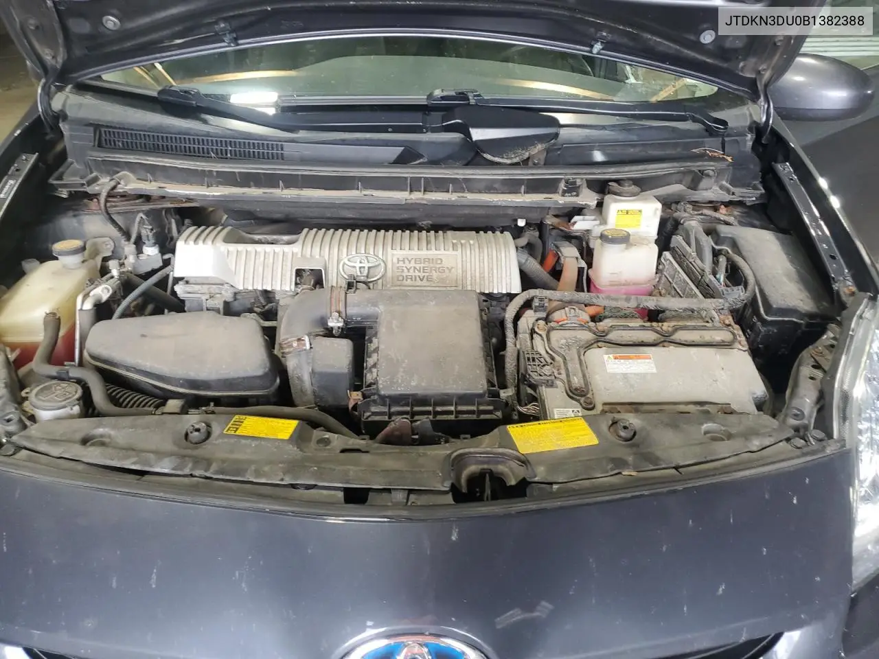 2011 Toyota Prius VIN: JTDKN3DU0B1382388 Lot: 63188705