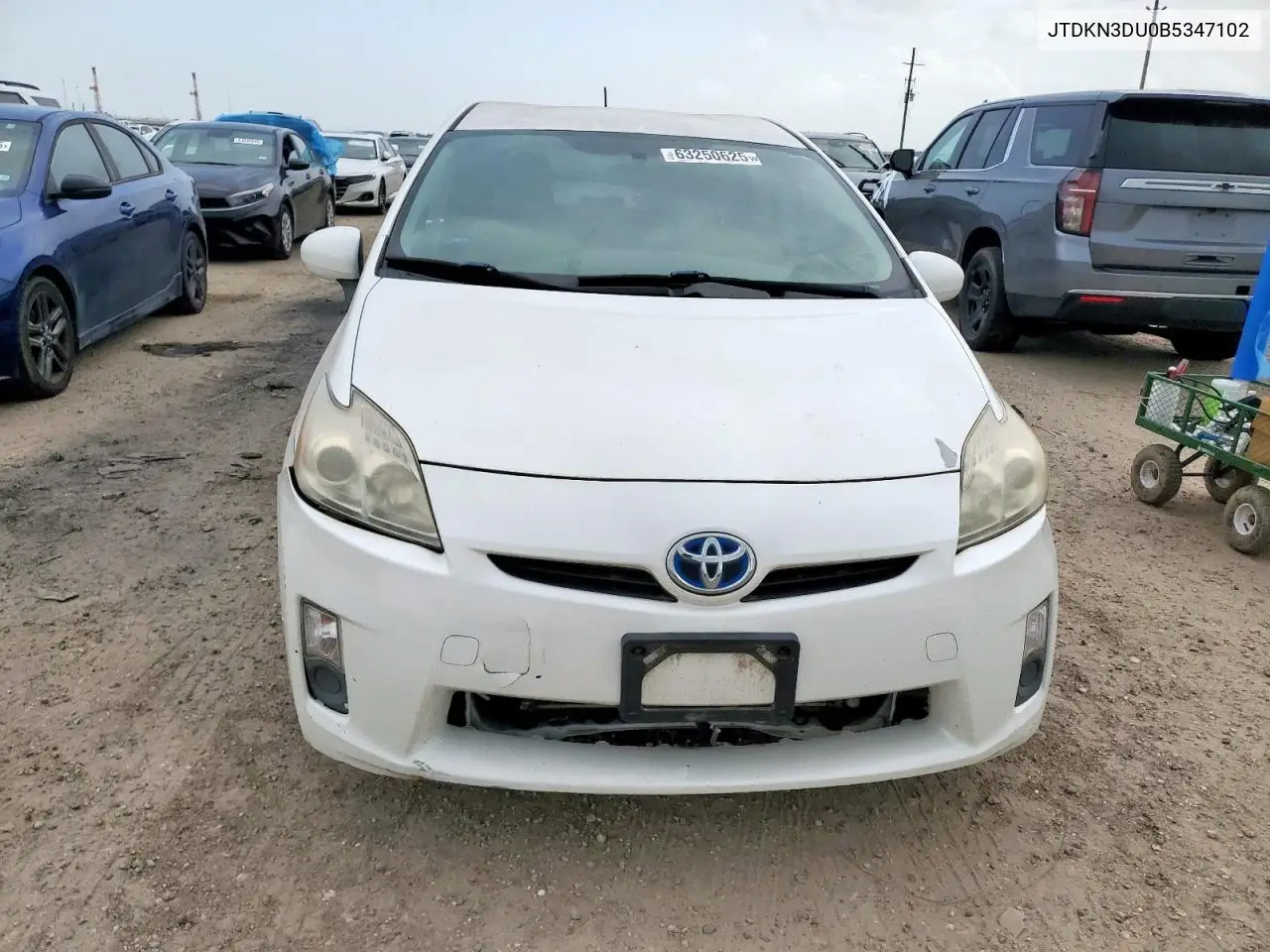 2011 Toyota Prius VIN: JTDKN3DU0B5347102 Lot: 63250625