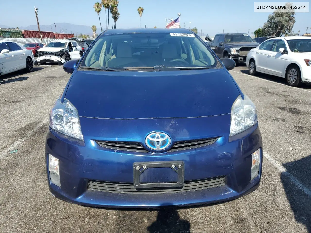 2011 Toyota Prius VIN: JTDKN3DU9B1463244 Lot: 63492825