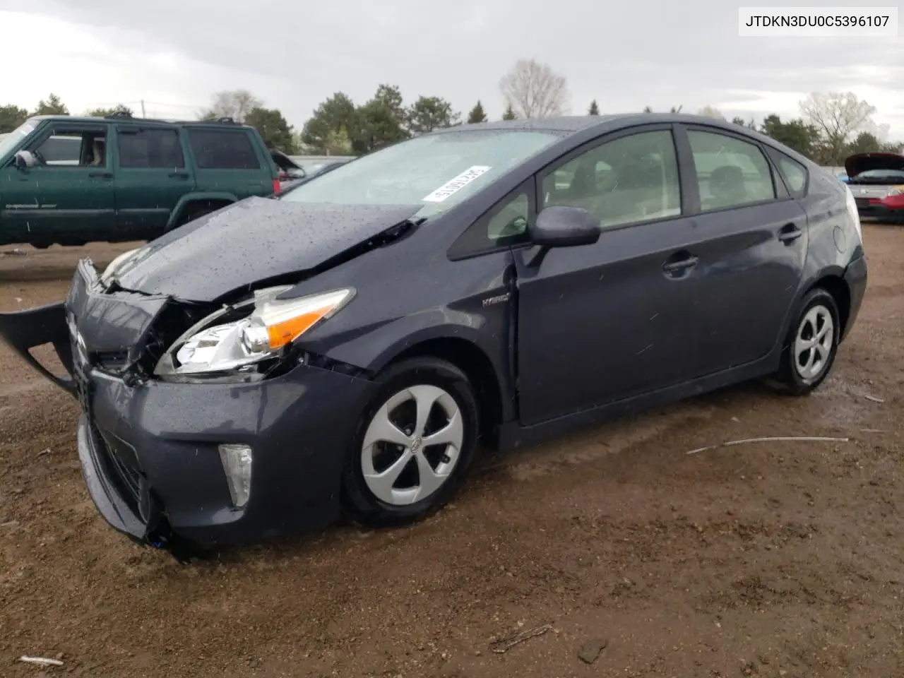 2012 Toyota Prius VIN: JTDKN3DU0C5396107 Lot: 54216015