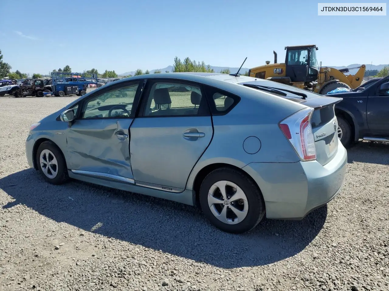 2012 Toyota Prius VIN: JTDKN3DU3C1569464 Lot: 58267195